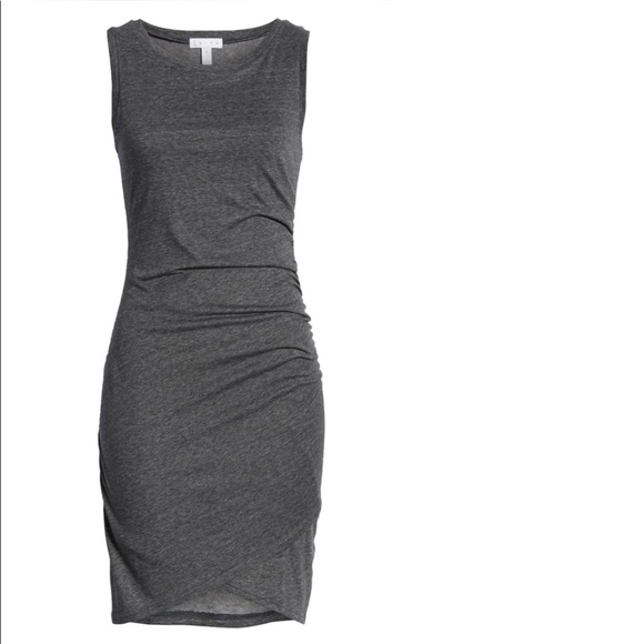 Leith Ruched Body-con Tank Dress Small - Picture 1 of 4